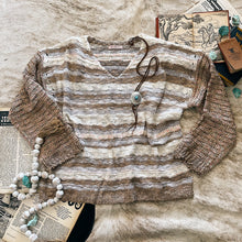 Load image into Gallery viewer, Ces Femme Natural Striped Sweater
