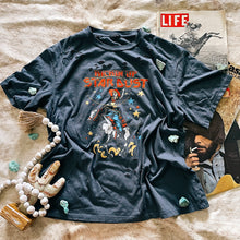 Load image into Gallery viewer, Zutter Distressed Kickin&#39; Up Stardust Tee
